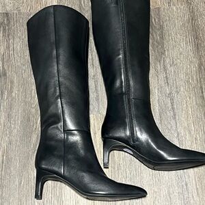 Marc Fisher Black Heeled Boots